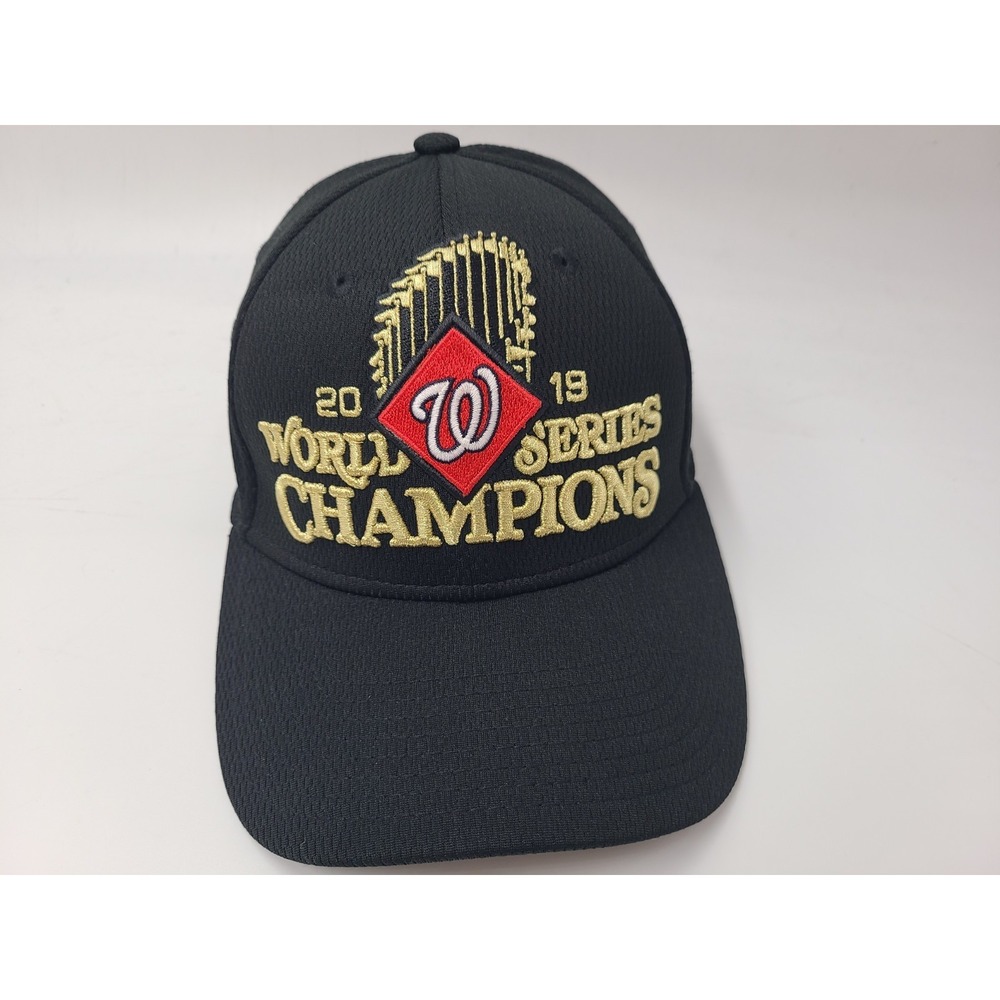 Washington Nationals 2019 World Series Champion New Era 39Thirty Fit M-L Hat Cap